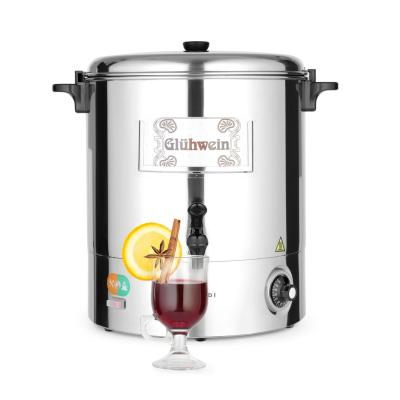 Ohřívač horkých nápojů, HENDI, 28L, 230V/2200W, 500x500x(H)488mm | 209905